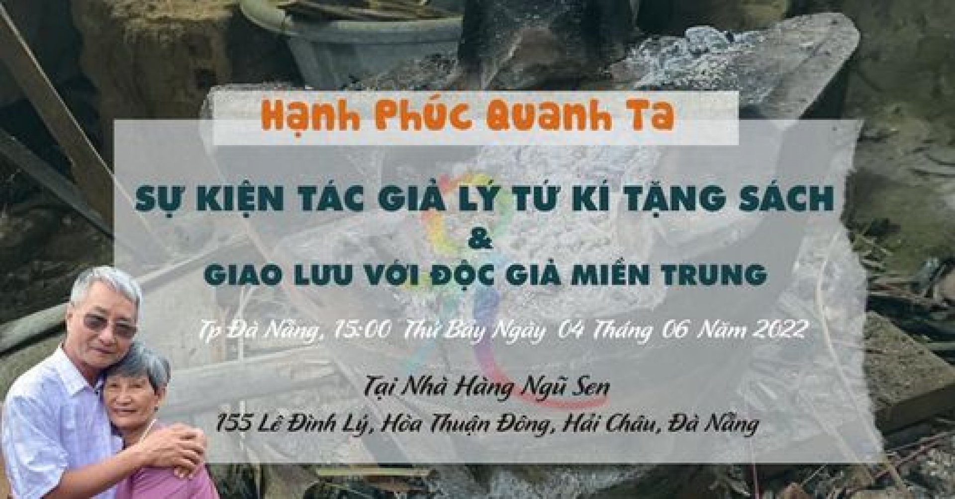 Sự Kiện Tác Giả Lý Tứ Ký Tặng Sách và Giao Lưu Với Độc Giả Miền Trung