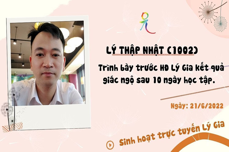 tổng hợp sinh hoạt trực tuyến lý gia