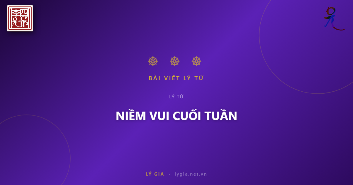 NIỀM VUI CUỐI TUẦN
