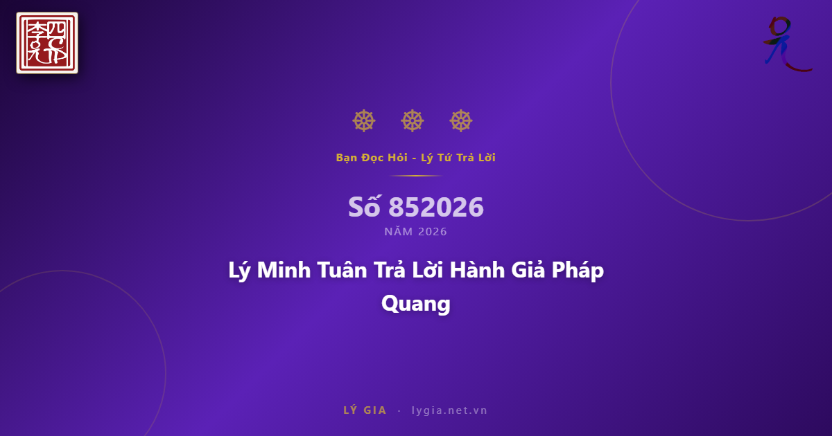 BĐH-LTTL Số 852026 - 2026